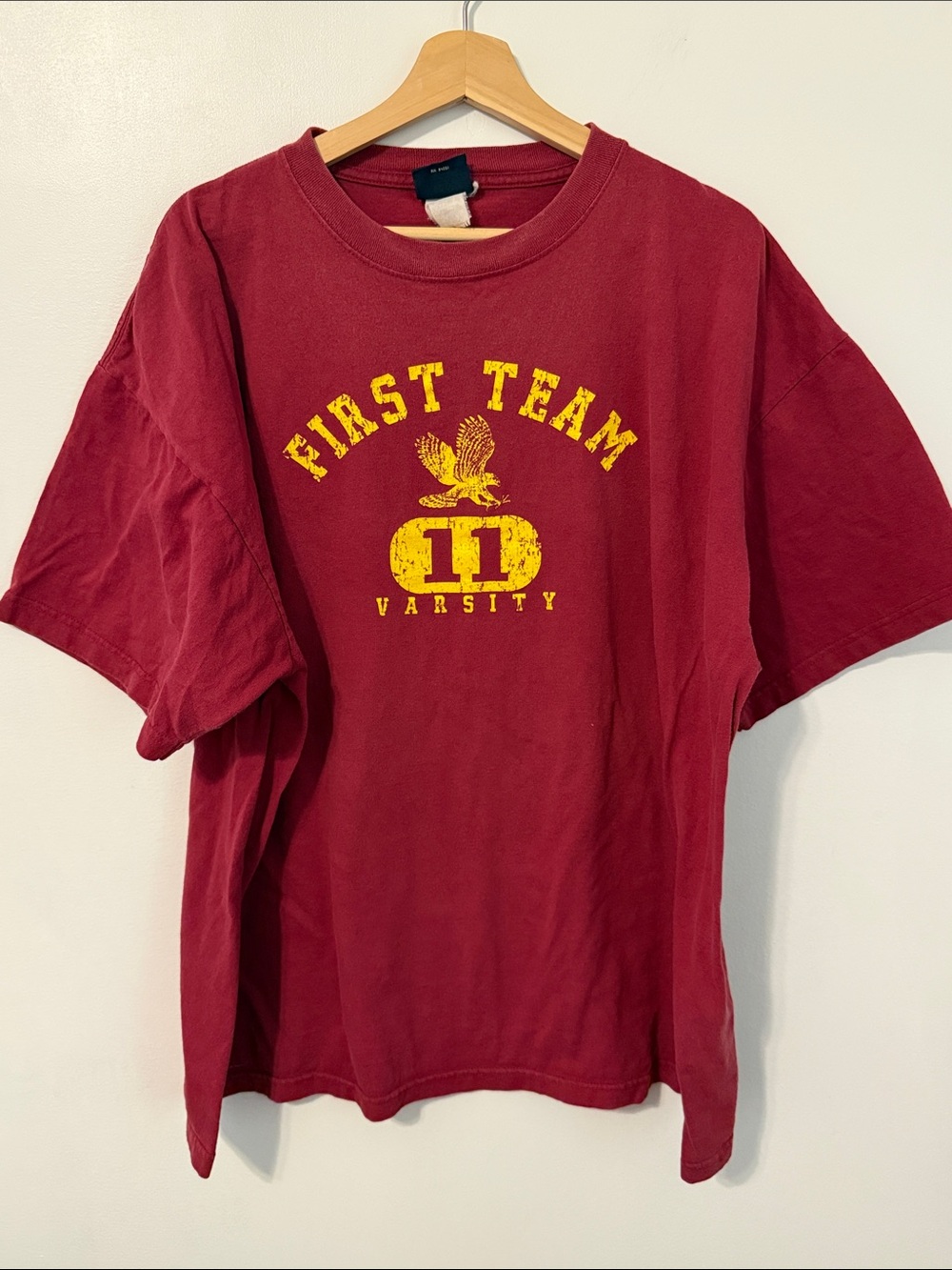 First Team Varsity Maroon Graphic T-Shirt